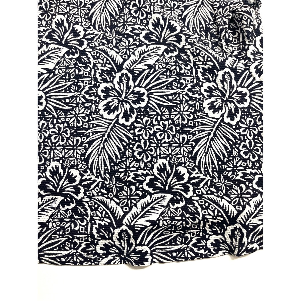 Tommy‎ Bahama Everyday Active Navy White Floral Sleeveless Blouse XS Tropical - Picture 6 of 16